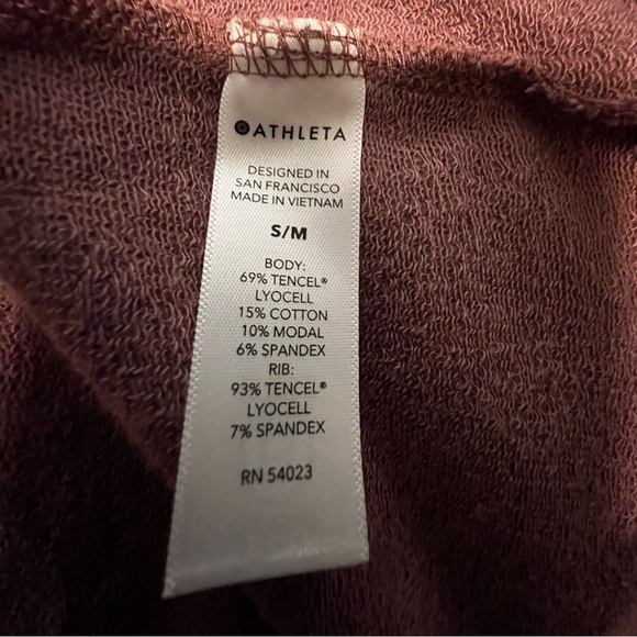 NWT Athleta Lotus wrap size S/M color Rose - Picture 5 of 5